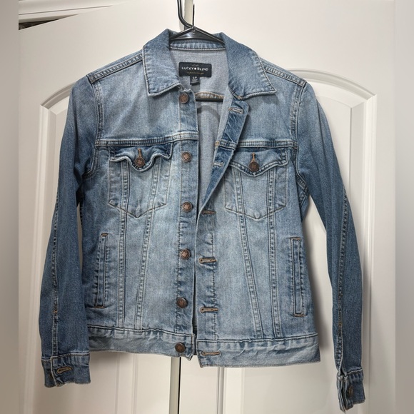 Lucky Brand Jackets & Blazers - LUCKY BRAND - Blue Denim Jacket The Tomboy Trucker